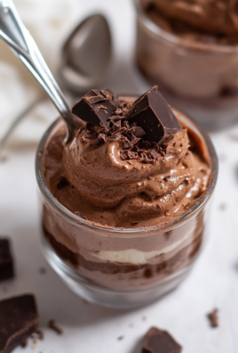 Easy 2-Ingredient Chocolate Mousse
