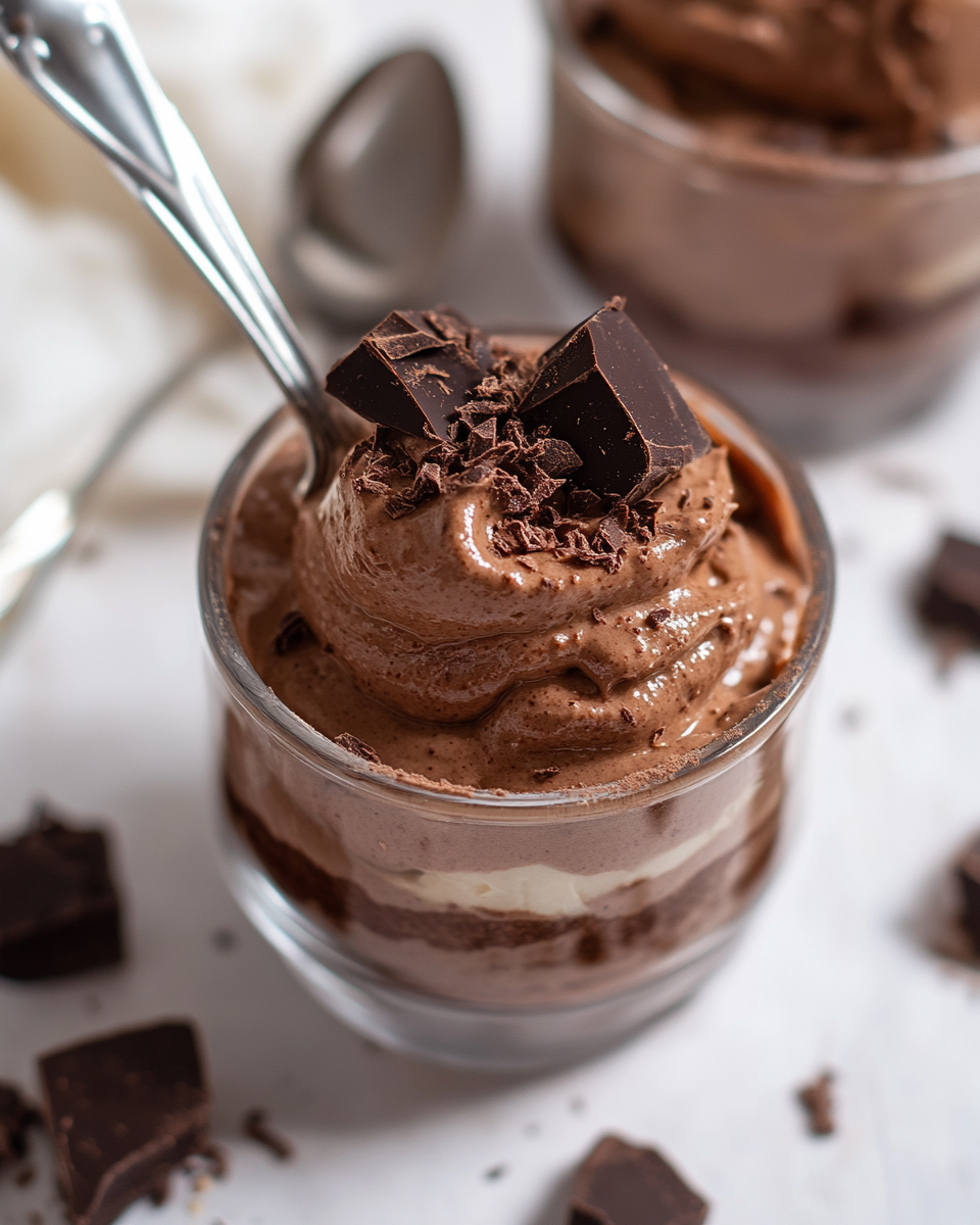 Easy 2-Ingredient Chocolate Mousse
