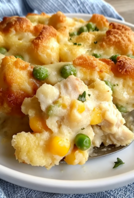 Easy Chicken Cobbler Dinner Casserole