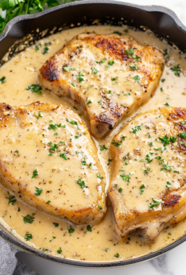 Garlic Parmesan Pork Chops
