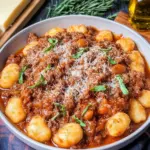 Gnocchi Bolognese