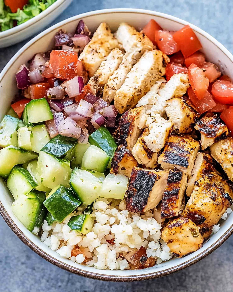 Greek Chicken Bowl