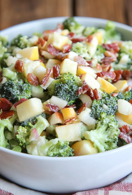 Honeycrisp Apple and Broccoli Salad