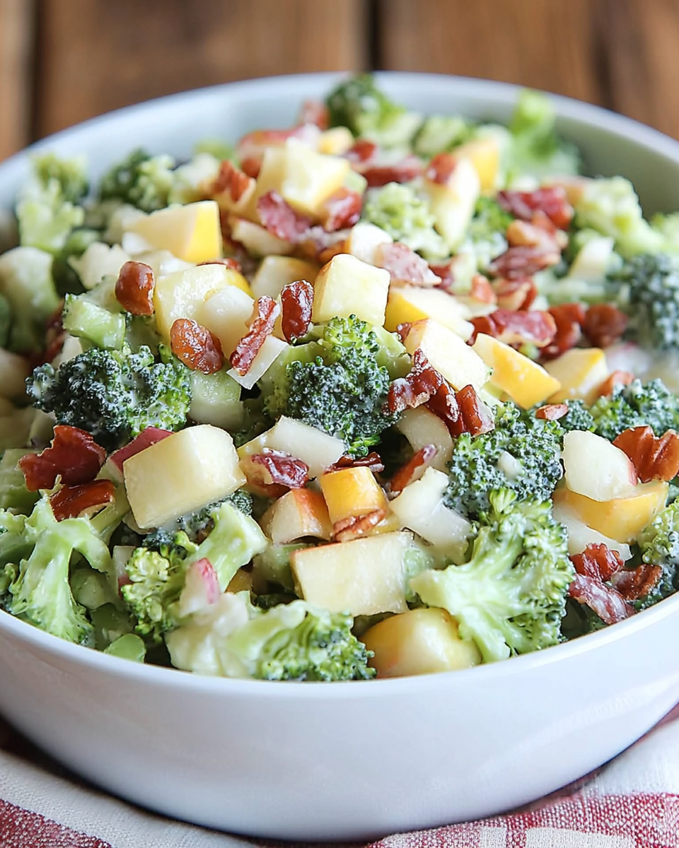 Honeycrisp Apple and Broccoli Salad