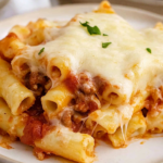 Italian Sausage Baked Ziti