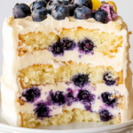 Lemon Blueberry Layer Cake