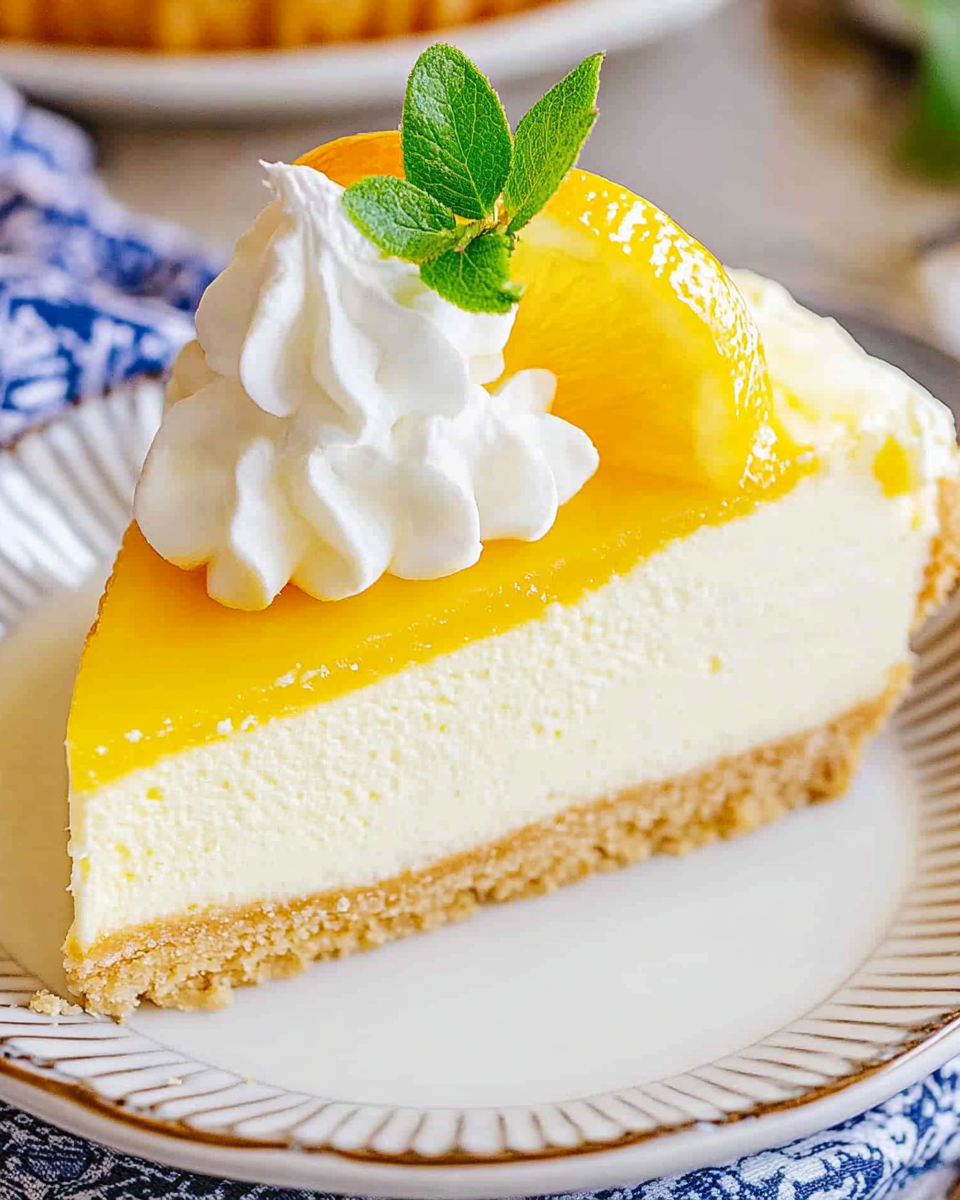 Lemon Cheesecake