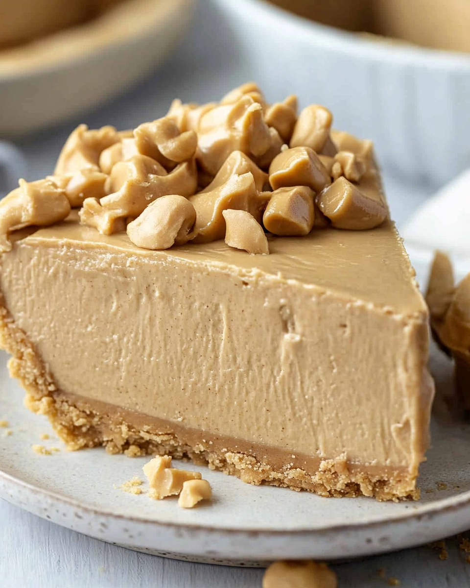 Old Fashioned Peanut Butter Pie