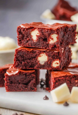 Red Velvet Brownies