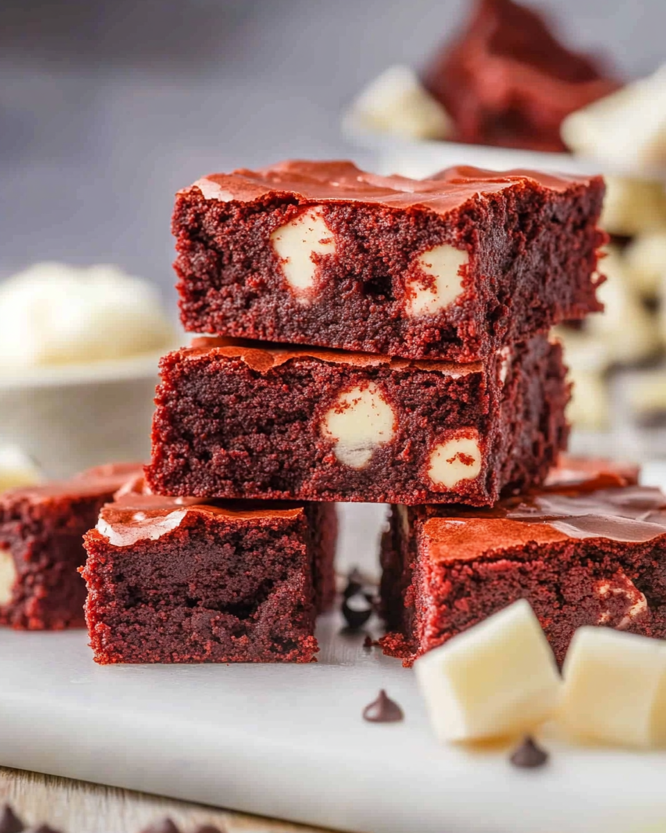 Red Velvet Brownies