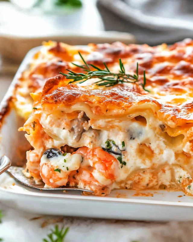 Seafood Lasagna