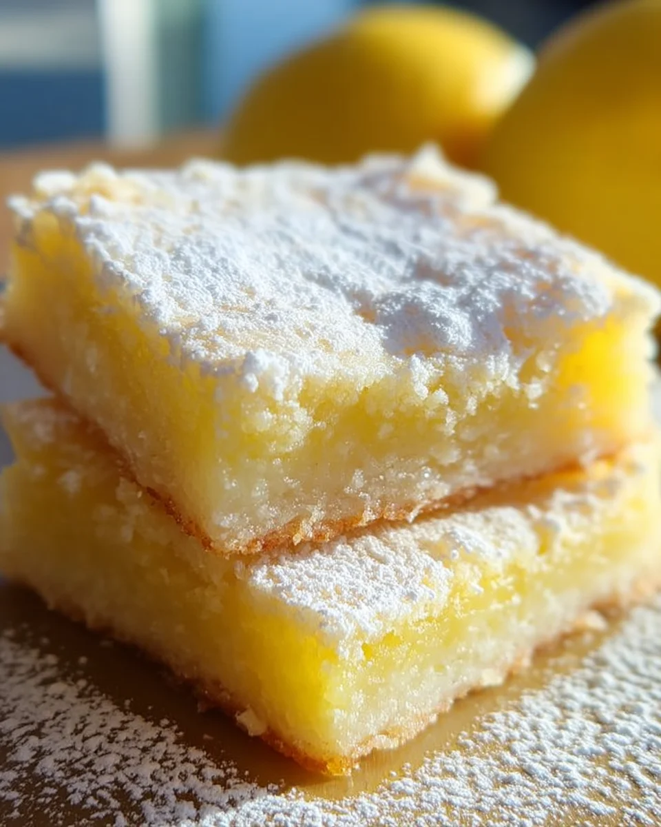 2 Ingredient Lemon Bars
