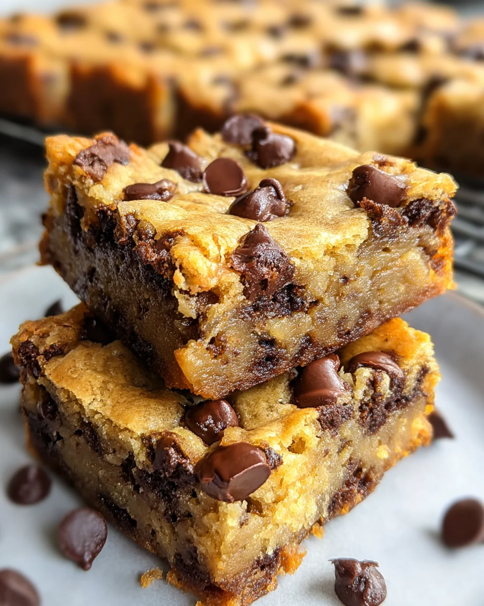 Banana Chocolate Chip Bars