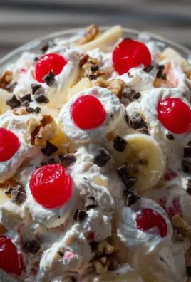 Banana Split Fluff Salad