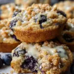 Blueberry Muffin Cookies With Streusel Topping
