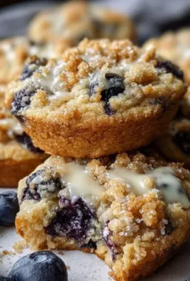 Blueberry Muffin Cookies With Streusel Topping