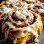 Brown Butter Pumpkin Cinnamon Rolls