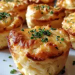 Cheesy Mashed Potato Puffs