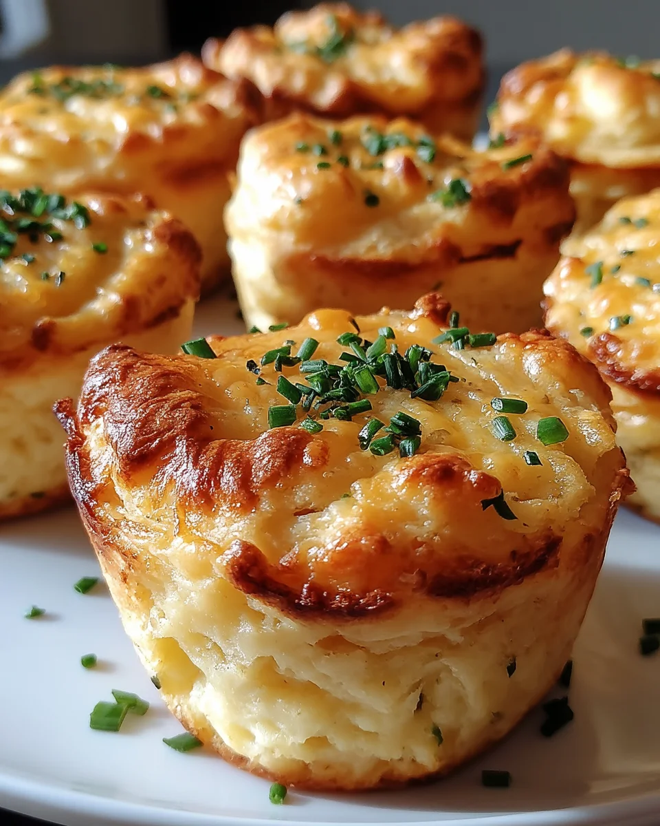 Cheesy Mashed Potato Puffs