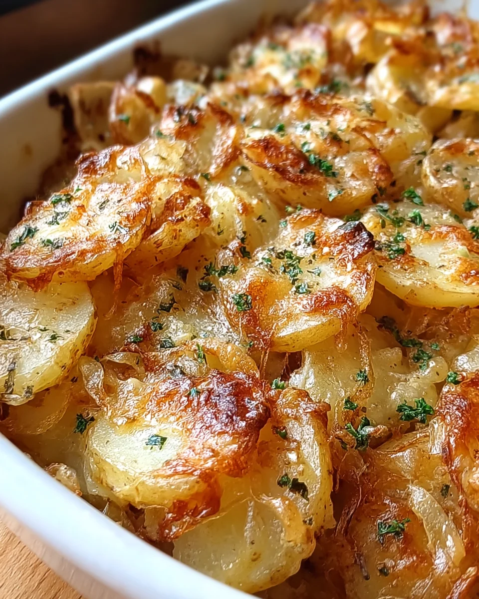French Onion Potatoes