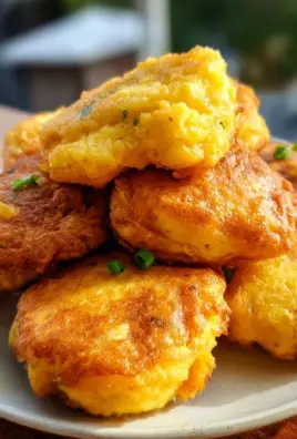 Fried Cornbread Fritters Recipe
