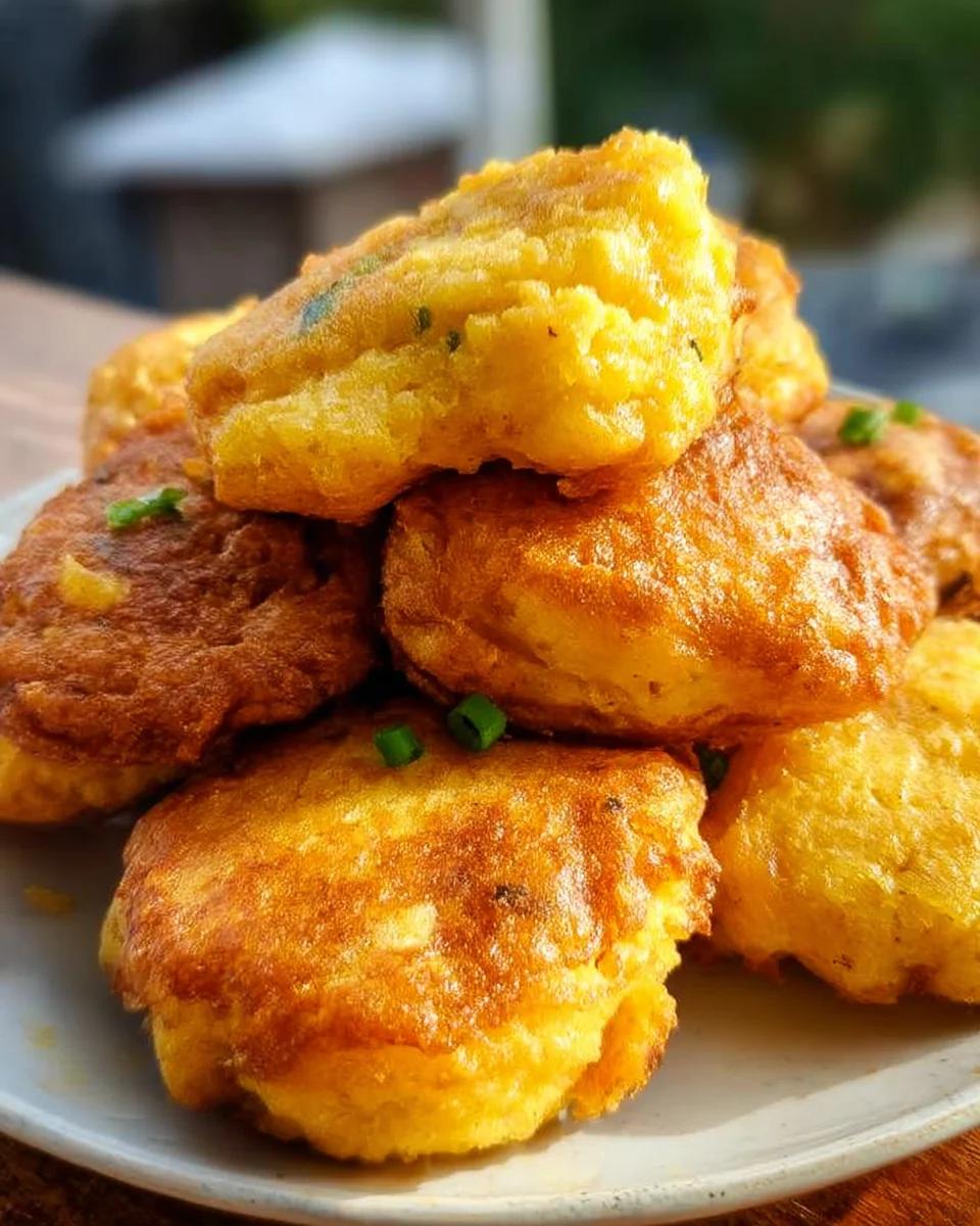 Fried Cornbread Fritters Recipe