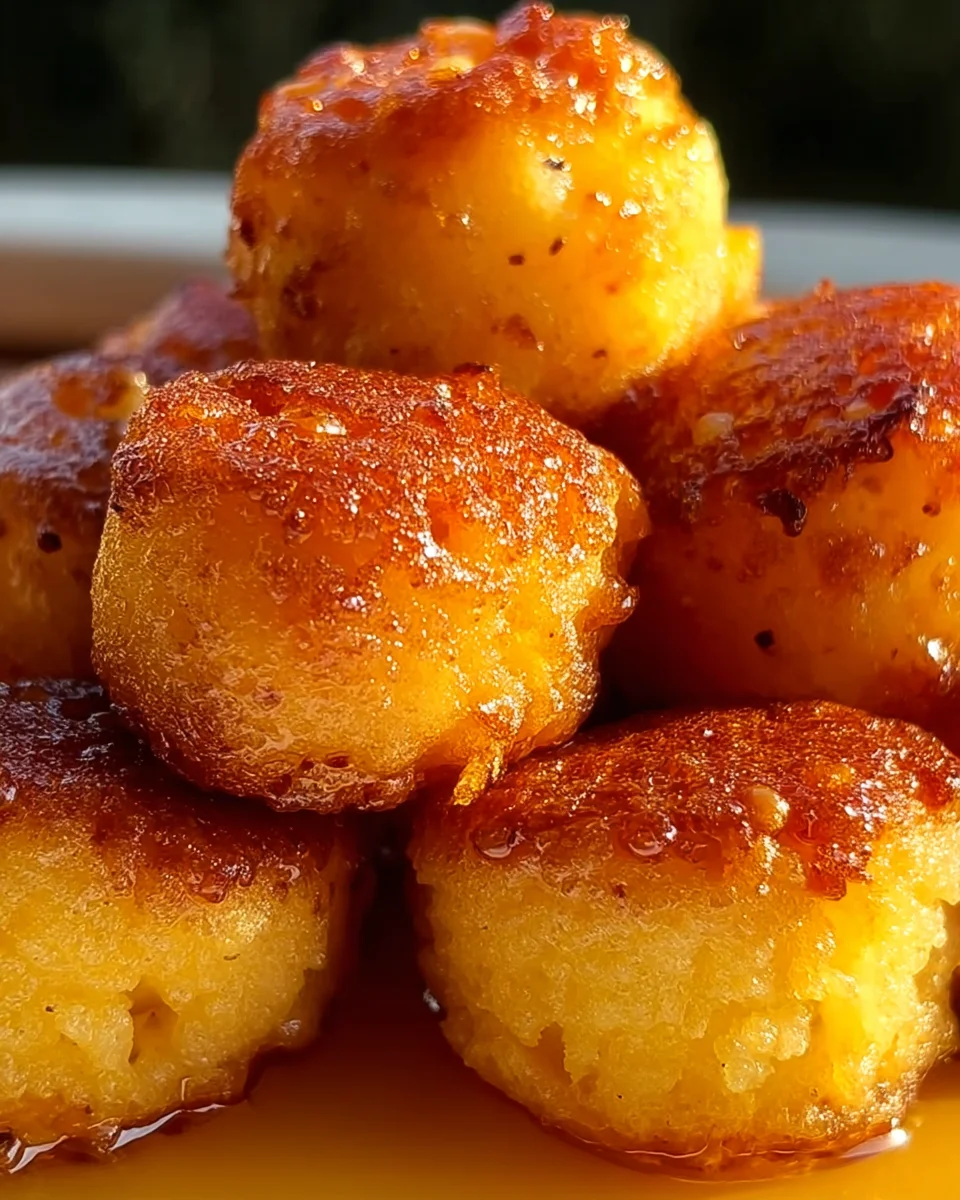 Honey Butter Cornbread Poppers