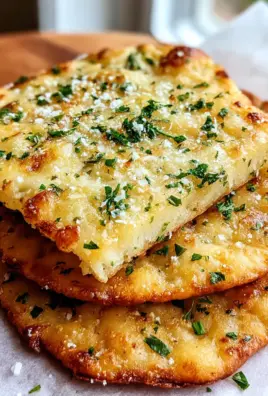 Keto Garlic Flatbread