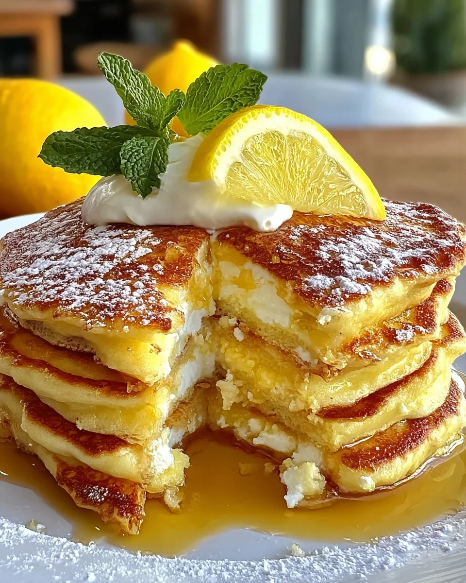 Lemon Ricotta Pancakes
