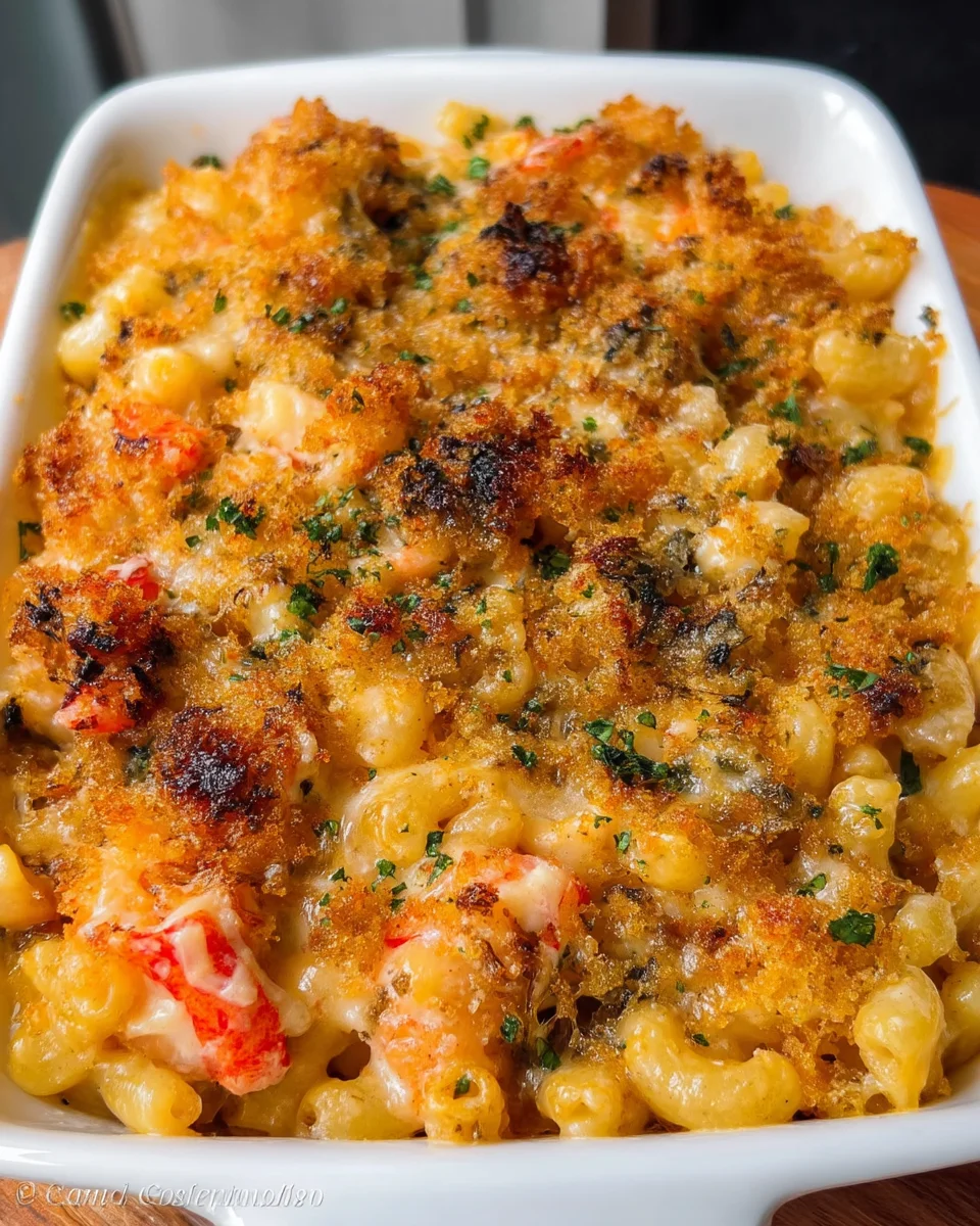 Lobster, Crab And Shrimp Macaroni And Cheese