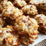 No-bake Coconut Praline Cookies