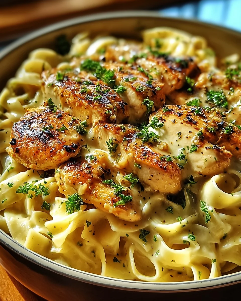 One Pan Chicken Noodles