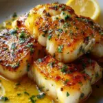 Pan Fried Cod With Lemon Butter Sauce
