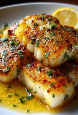 Pan Fried Cod With Lemon Butter Sauce