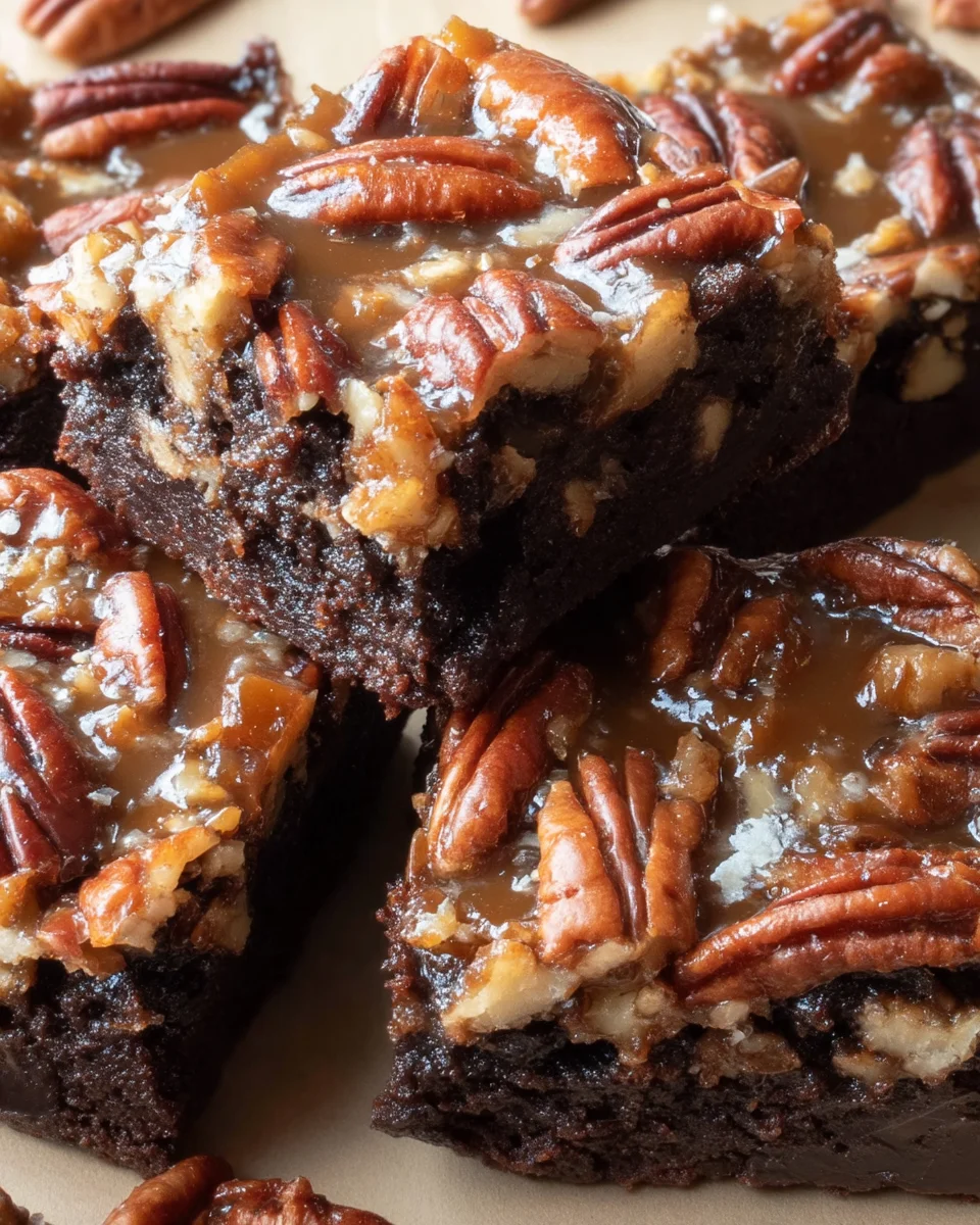 Pecan Pie Brownies