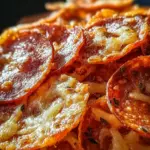Pepperoni Cheese Crisps
