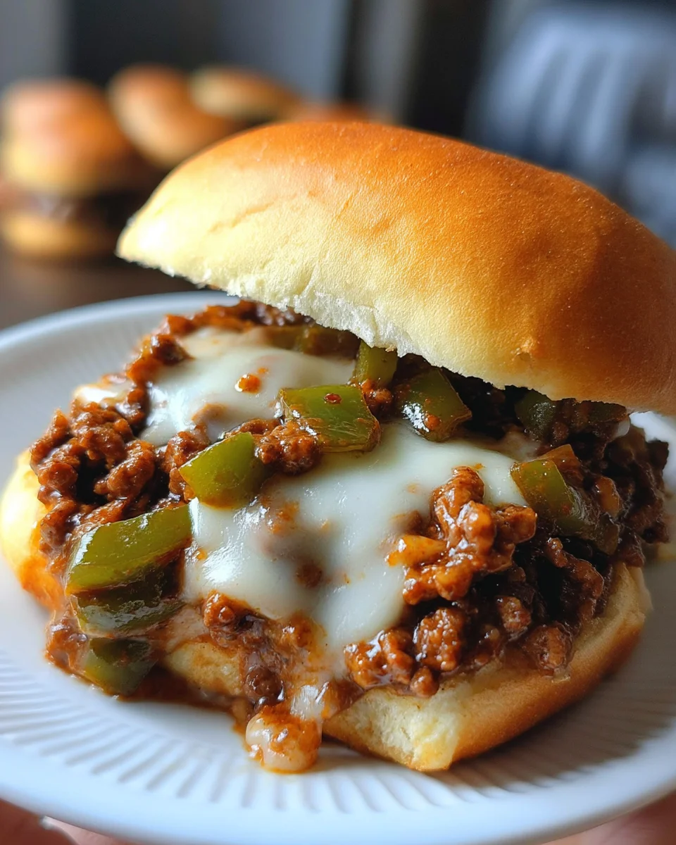 Philly Cheesesteak Sloppy Joes Recipe