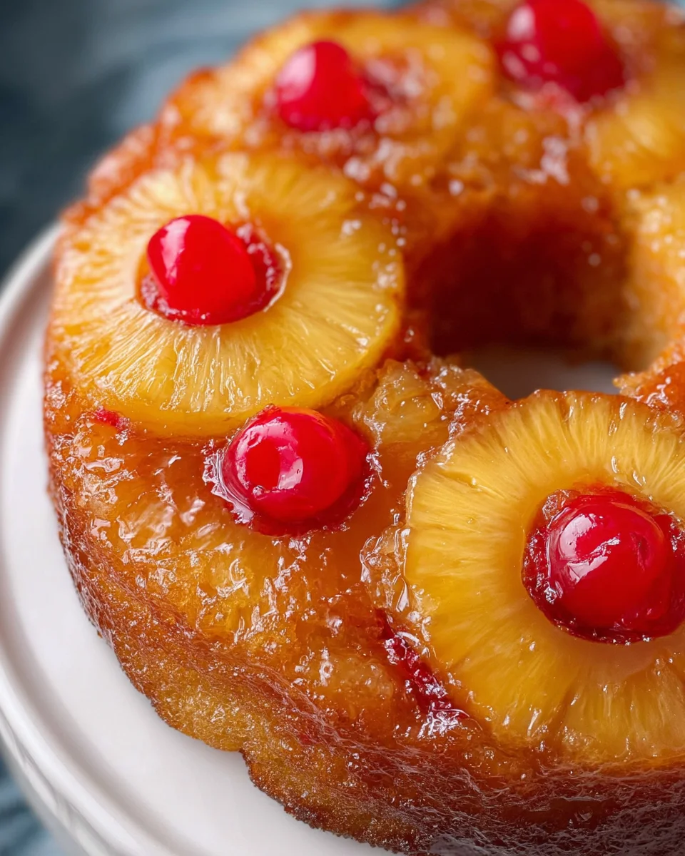 Pineapple Upside-down Cake