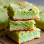Pistachio Pudding Sugar Cookie Bars