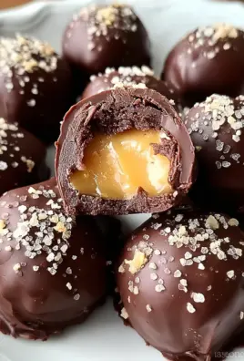 Salted Caramel Truffles