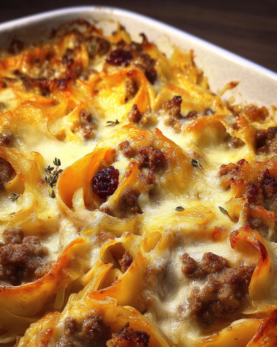 Sauerkraut Casserole