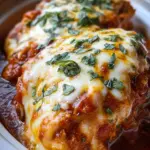 Slow Cooker Cheesy Mozzarella Chicken