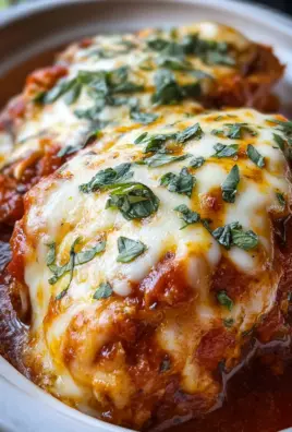 Slow Cooker Cheesy Mozzarella Chicken