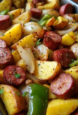 Smoked Sausage And Potato Bake