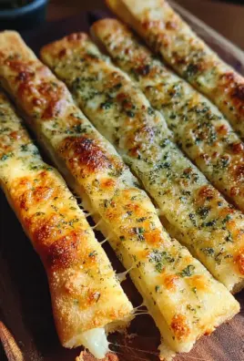 Sourdough Cheesy Breadsticks