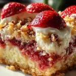 Strawberry Cheesecake Dump Cake