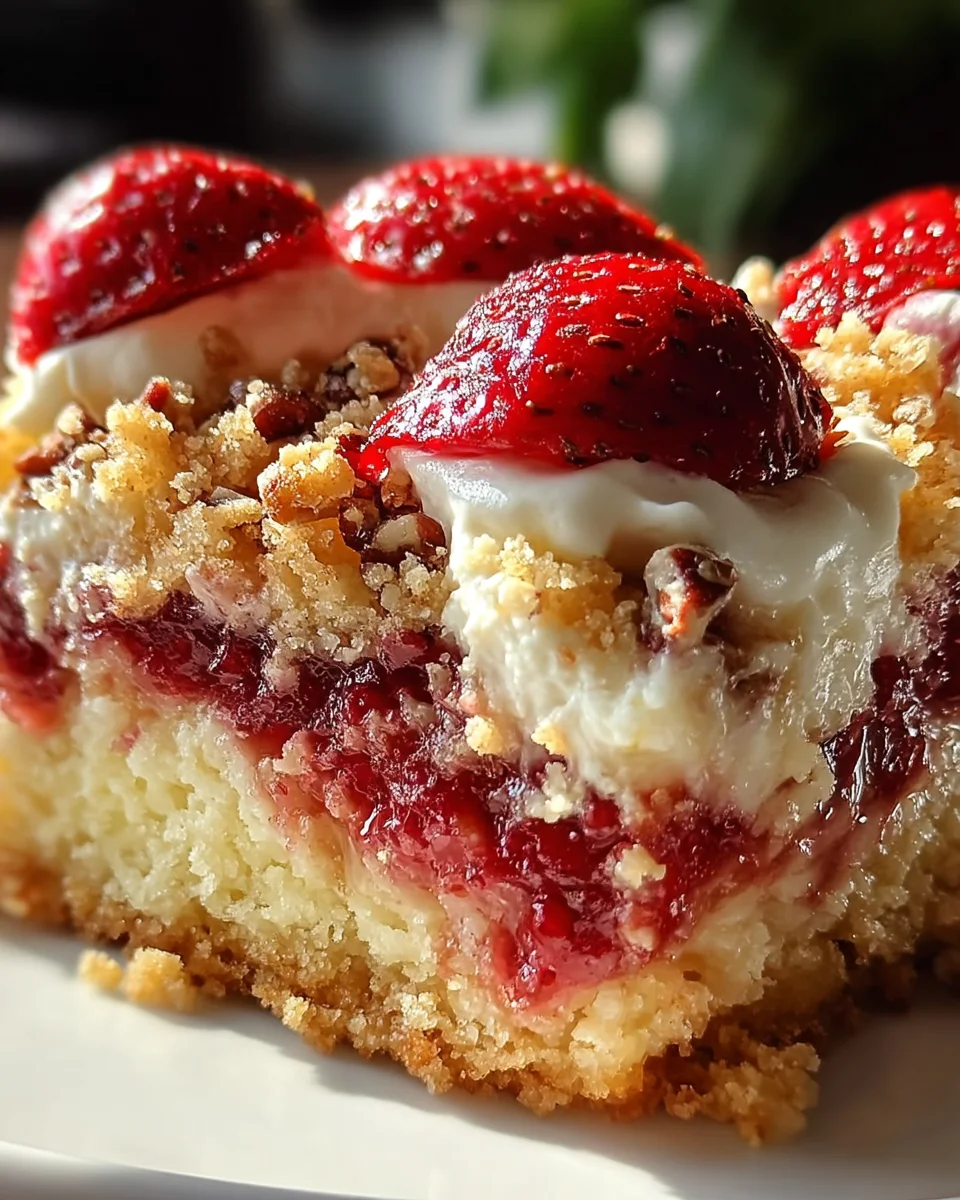 Strawberry Cheesecake Dump Cake