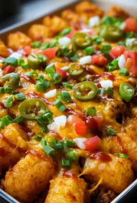 Taco Tater Tot Casserole