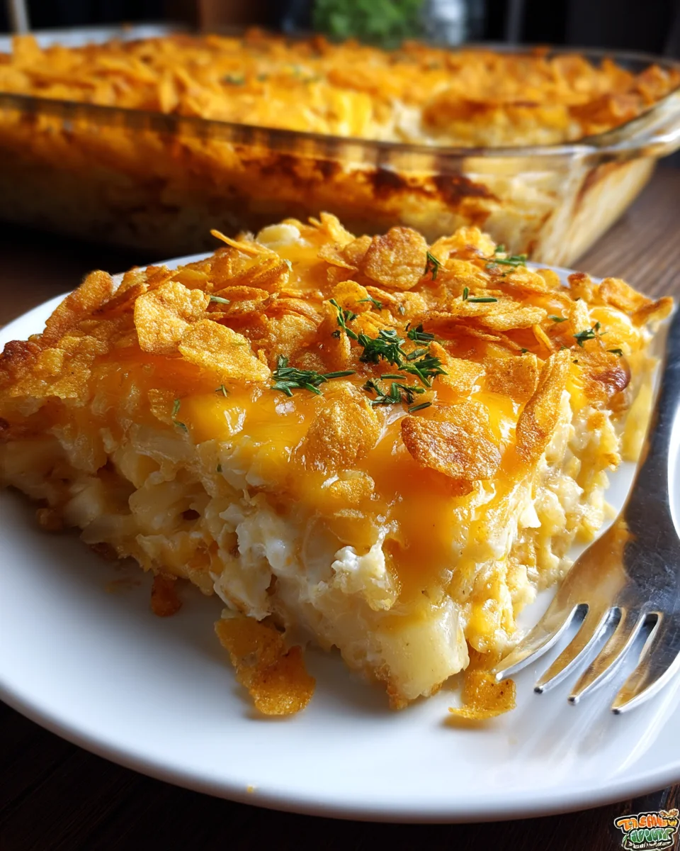 Ultimate Chicken Hashbrown Casserole