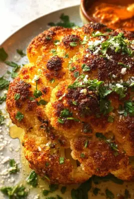 Whole Roasted Cauliflower